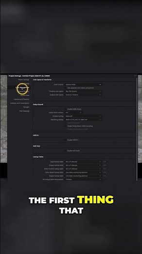 Mastering Color Management in DaVinci Resolve A Step by Step Guide #davinciresolve