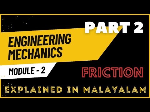 Friction | Module 2 | Part 2 | Problems | Engineering Mechanics | Target KTU