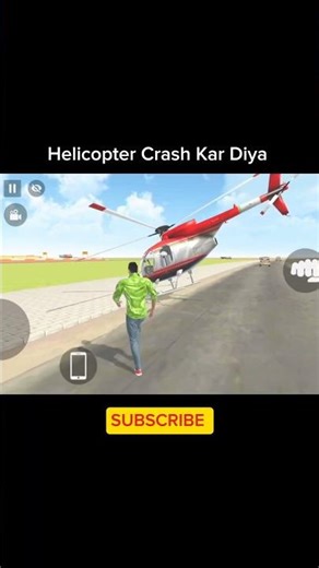 Helicopter Crash Kar Diya - INDIAN THEFT AUTO SIMULATOR - CHILLXP
