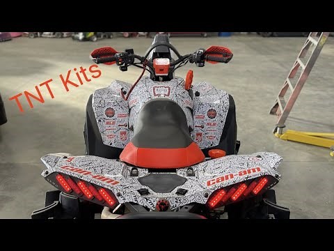 2022 Can Am Renegade XMR 1000R Wrapped By TNT Kits!! ATV Review and ATV Walkaround
