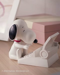 578K views · 40K reactions | Bring the beagle to the board room or at the very least your home office with the Peanuts Snoopy Tech Holder and Snoopy tape dispenser, available in Hallmark Gold crown stores and online. #Peanuts #Hallmark #Snoopy #Tech Shop here: https://bit.ly/PeanutsDeskAccessories | Snoopy | Facebook