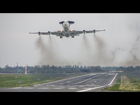 BOEING 707 TOUCH&GO WITH AMAZING SOUND + AN12 DEPARTURE (4K)