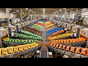 Inside a Modern Potato Chip Factory: From Whole Potatoes to Perfectly Crispy Snacks (Full Process)