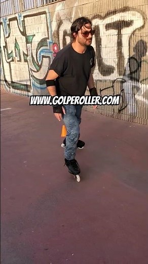 Giro en PATINES EN LINEA tutorial y Tips Golpe Roller ejercicio en patines en linea