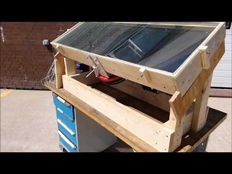 Flat Plate Solar Stirling Engine