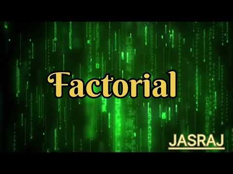 Wap in Java to print factorial of a number.