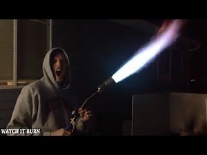 How to Cook a Turkey with a PROPANE TORCH | Watch It Burn