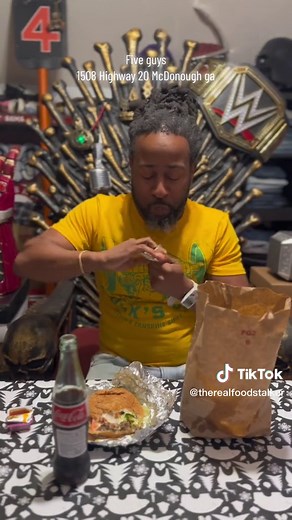 Delicious Five Guys Burger and Fries Experience