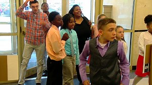 6 siblings adopted by same family to keep them together