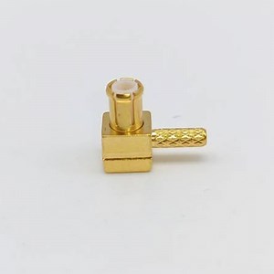 [Hot Item] MCX Male Right Angle Connector Crimp Type for Rg178 Jumper Cable
