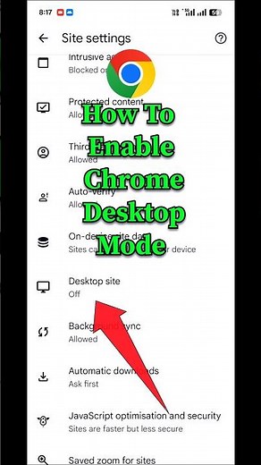 Chrome Desktop Mode Android |How To On Desktop Mode In Chrome |#viral #shortvideo