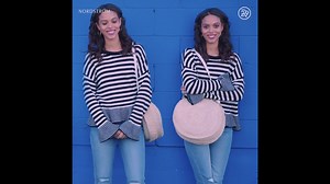 See how we're taking the ubiquitous striped top from day ➡️ night. | Refinery29