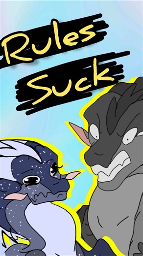 Darkstalker's Rules SUCK #wingsoffire #wofmeme