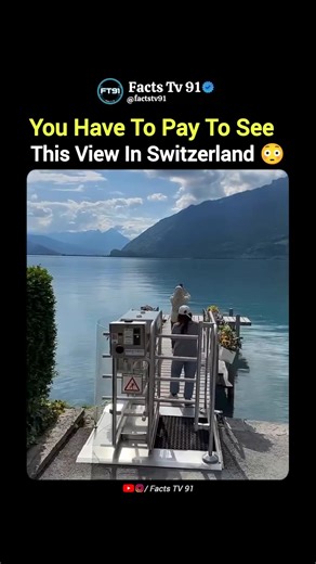You Have to Pay to See This View in Switzerland