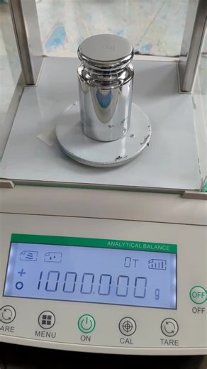 0.0001g High Precision Balance  Laboratory Scale Weighing Scale with Printer