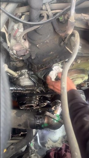 Water Pump replacement on a Chevy Silverado 2500 HD
