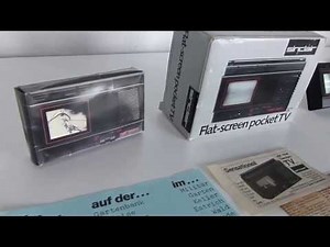 Sinclair Flat-screen pocket TV FTV1 1983 - 30th Anniversary 2013