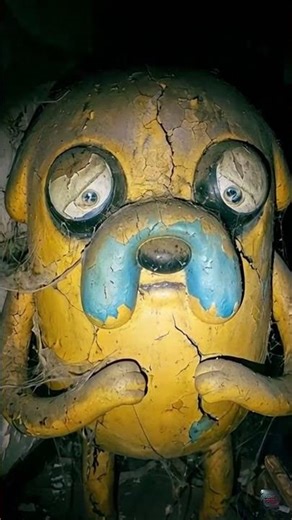 This Abandoned Treehouse Is Filled With Lifeless Adventure Time Characters #shorts