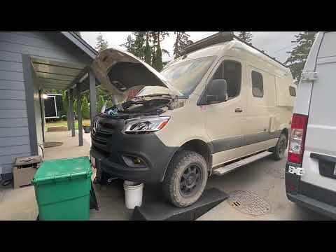 2019 Sprinter Oil change - 2020 Winnebago Revel