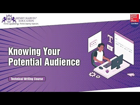 Knowing Your Potential Audience | Technical Writing Course for Beginners Engineers Online Tutorial