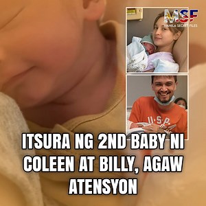 5.7M views · 59K reactions | Netizen, may napansin sa itsura ng bagong silang na anak ni Coleen | Manila Secret Files | Facebook