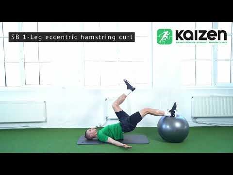 SB 1-Leg eccentric hamstring curl