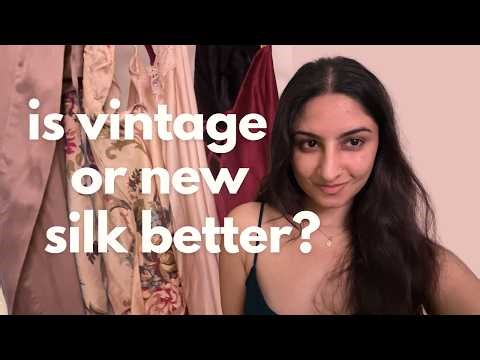My Vintage Real Silk Pajama Collection | VS Nightgowns, Intimissimi