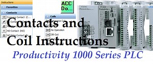 Productivity 1000 Series PLC Contact and Coil | ACC Automation: PLC & Industrial Control Learning