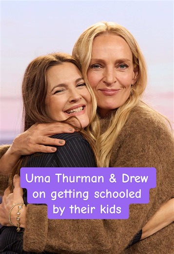 Uma Thurman & Drew Barrymore's Kids School Them!