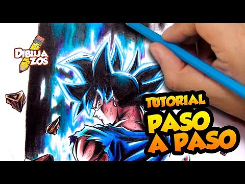 How to DRAW GOKU ULTRA INSTINCT SIGNAL [STEP BY STEP] in REAL TIME 🤩🕑