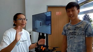 Besides the competition, RippleUX included tech showcase from the various sponsors. We join our NYP School of Engineering student reporter as she visits the NYP Drone Team booth. #nypseg #thinkinnovation #createpossibilities Nanyang Polytechnic | NYP School of Engineering