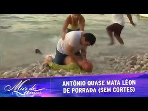 Mar de Amor- Antônio descobre que Léon violentou de Esperança e quase o mata de porrada (SEM CORTES)