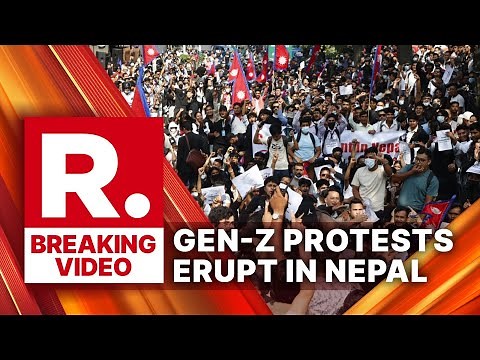 Gen Z Protest BREAKING: Nepal's Youth Protest Against Corruption And Social Media Ban