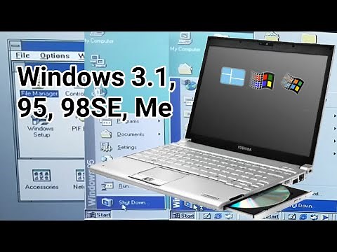 Multibooting Windows 1-10: Part 3 - Windows 3.1, 95, 98SE, and Me