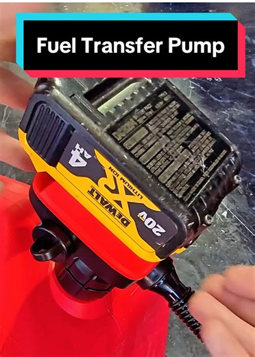 Effortless Fuel Transfer with Cordless Pump