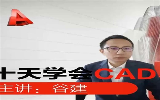 CAD教程：十天学会CAD保姆级视频教学_学习拼课