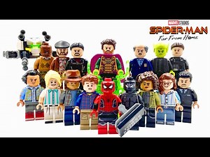 LEGO Spider-Man Far From Home How To Build All Main Characters