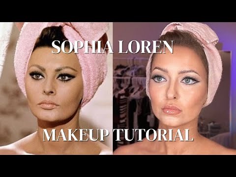 Sophia Loren | In-depth Cat Eye Makeup Tutorial from Arabesque