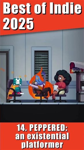 Best of Indie 2025 - PEPPERED: an existential platformer