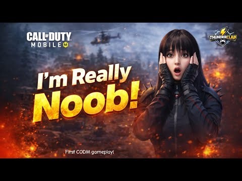 Call of Duty Mobile (CODM) Gameplay | I'm really Noob | Beginner to Pro Journey Starts
