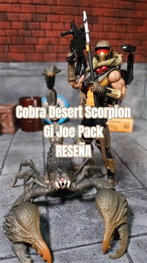 Cobra Desert Scorpion Pack - GI Joe Classified Series, Reseña Figuras de Acción 🦂🔥