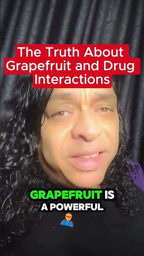 🍃The Truth About Grapefruit And Drug Interactions🍃