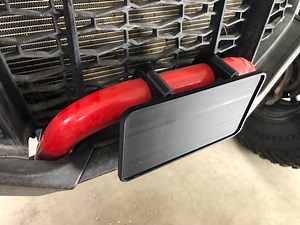 License Plate Mount for 2” Bar With Stainless Steel Hardware - Etsy