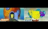Mix of 2 videos from youtube : spongebob intro by me