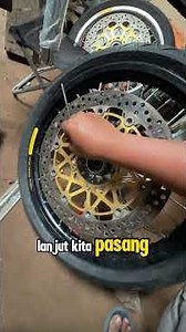 wheel problems with wide drums, large calipers #gl100 #racing workshop #motorcycle workshop