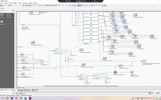 基于optisystem的在WDM-PON系统仿真