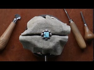 Setting A Turquoise Stone | Silversmithing Techniques