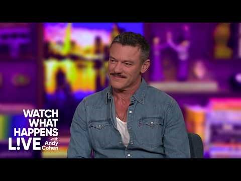 Luke Evans Talks Friendship With Kylie Minogue | WWHL