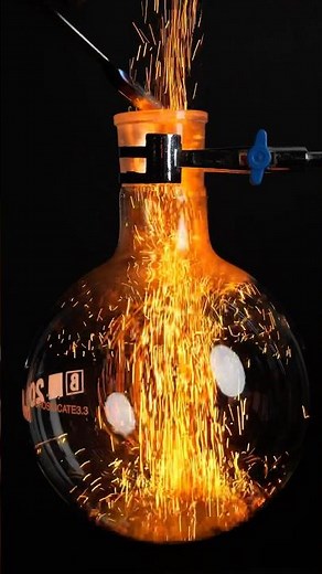Fireflies in a Flask #chemistry #experiment #science
