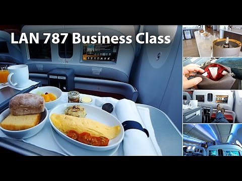 LAN Business Class 787-8 / 787-9 Inflight review (LA800 SYD-AKL-SCL, LA445 SCL- EZE)